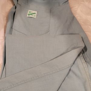 Green surgical scrubs maids pants empire S